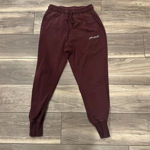 YoungLa 228 CLOUD JOGGERS | Wine | Size M |